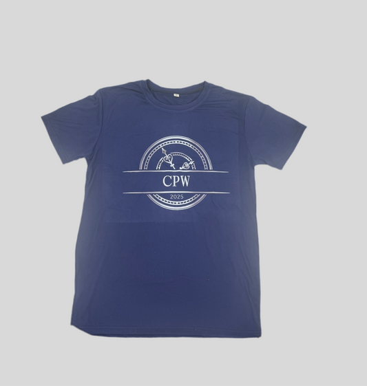 Dark blue tee shirt