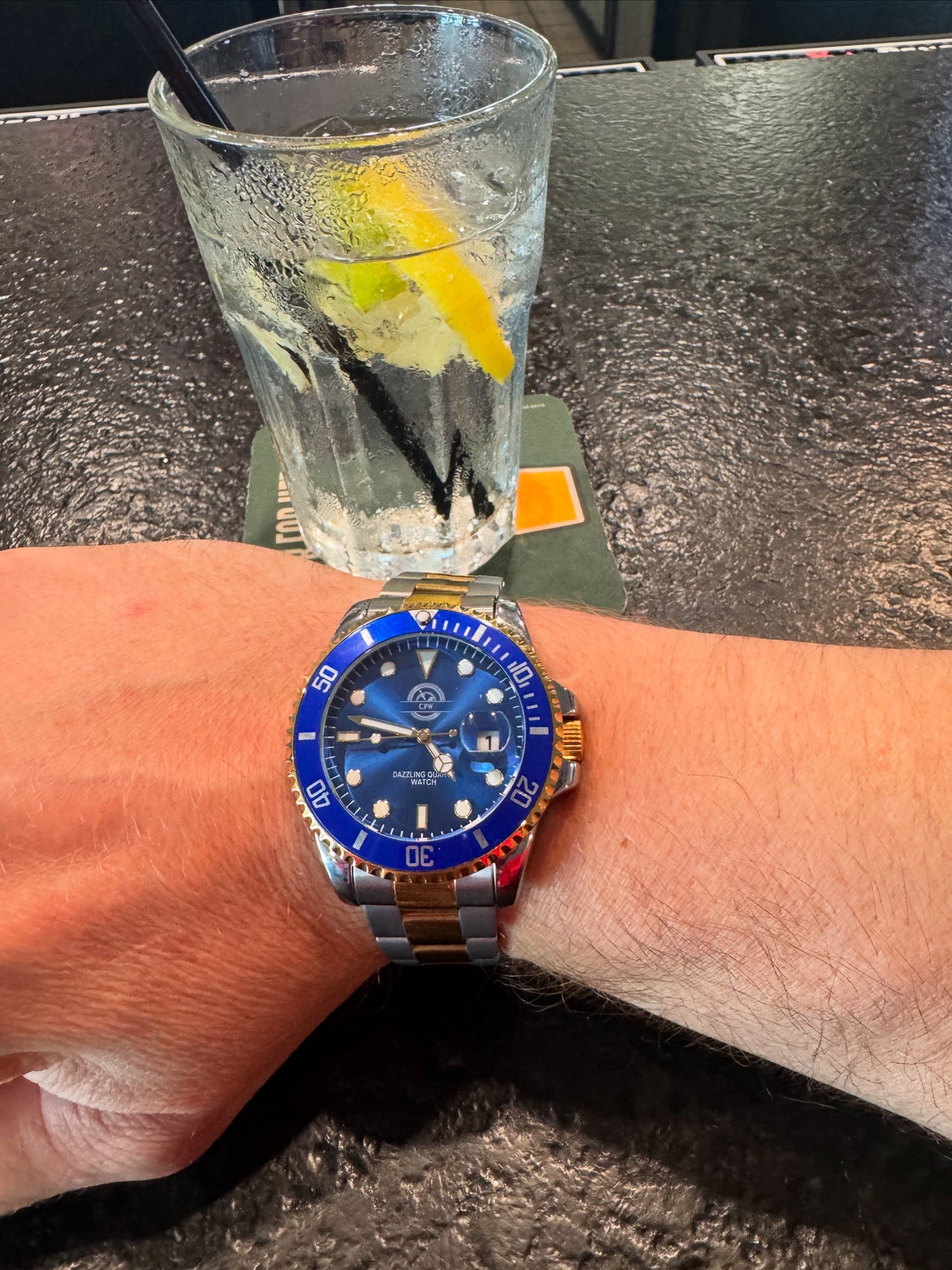 CPW Classic Blue watch